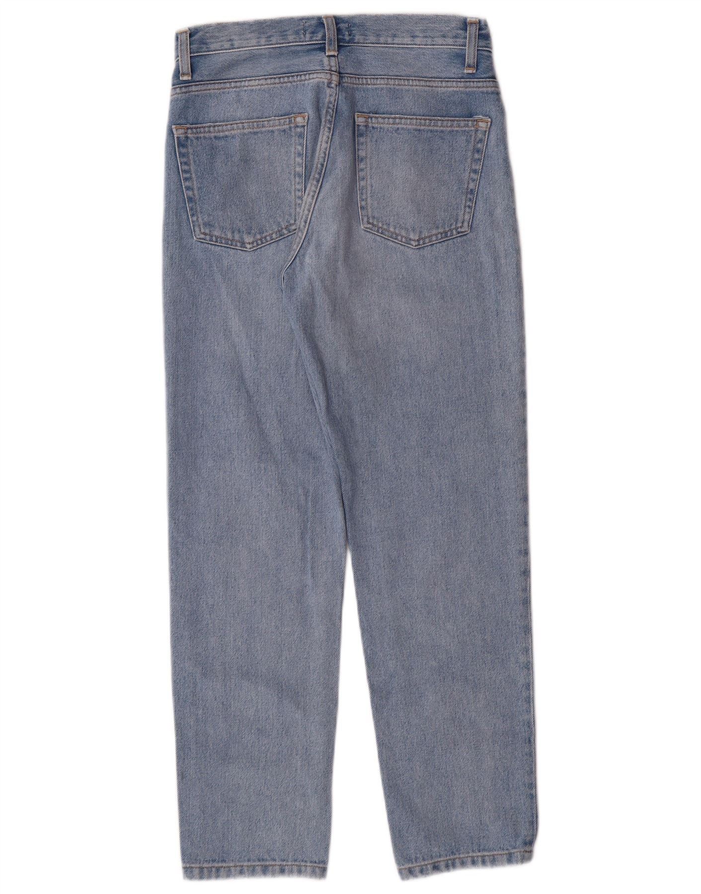 Carhartt Womens Cropped Jeans W26 L26 Blue Cotton Size 42" / US 20 - 2 Thumbnail