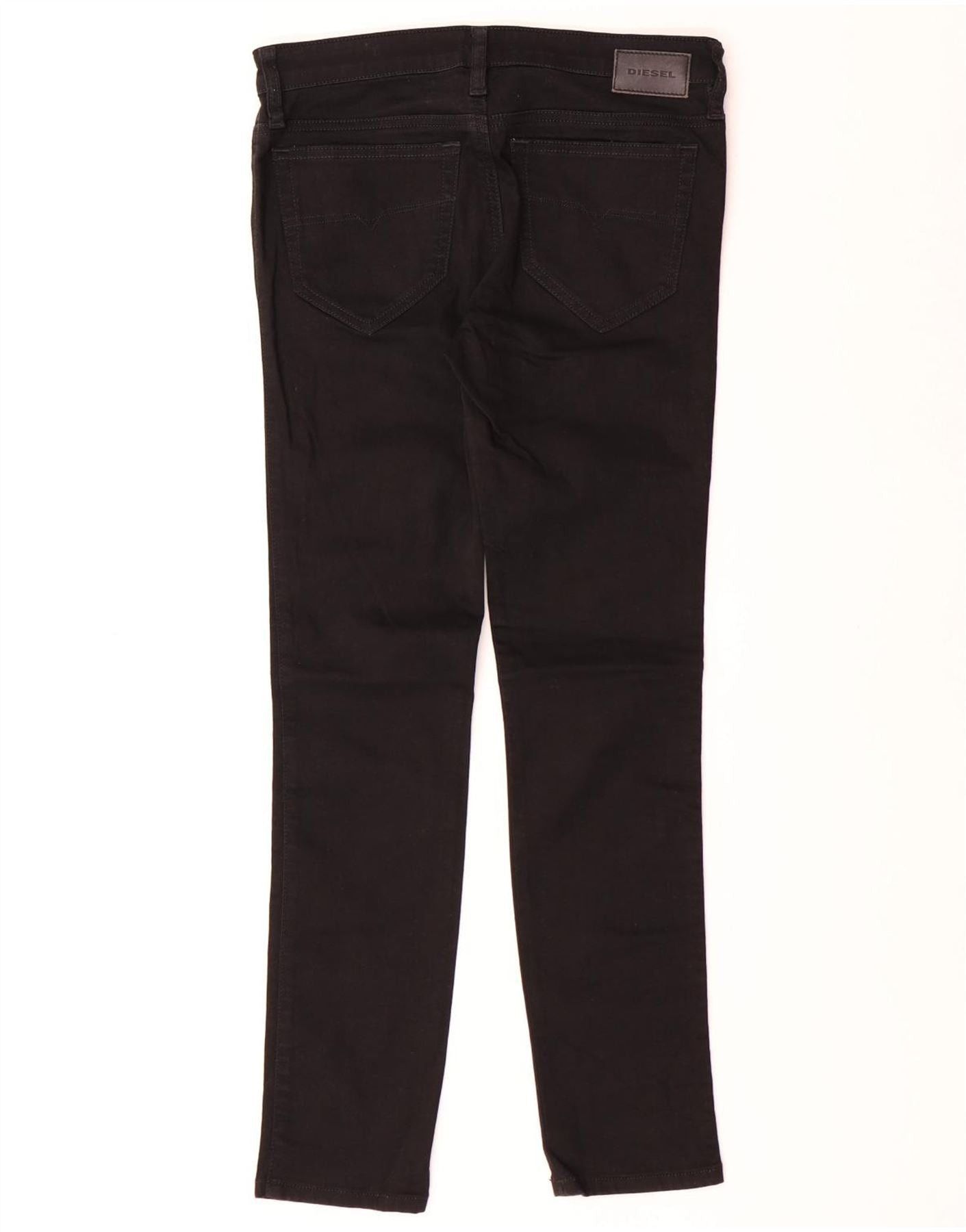Diesel Womens Skinzee-xp Regular Waist Super Skinny Jeans W28 L27 B Size 42" / US 20 - 2 Thumbnail