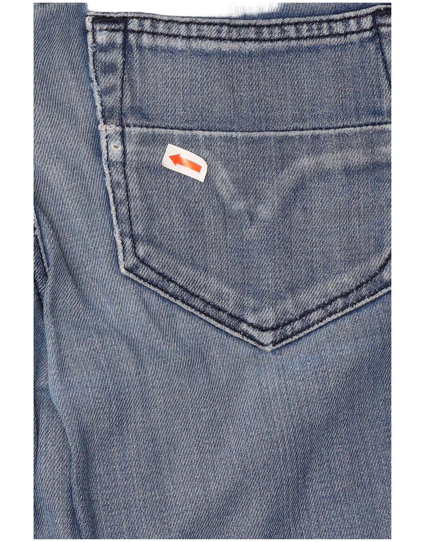 Diesel Womens Cuddy Slim Jeans W28 L34 Blue Cotton Size 42" / US 20 - 3 Thumbnail