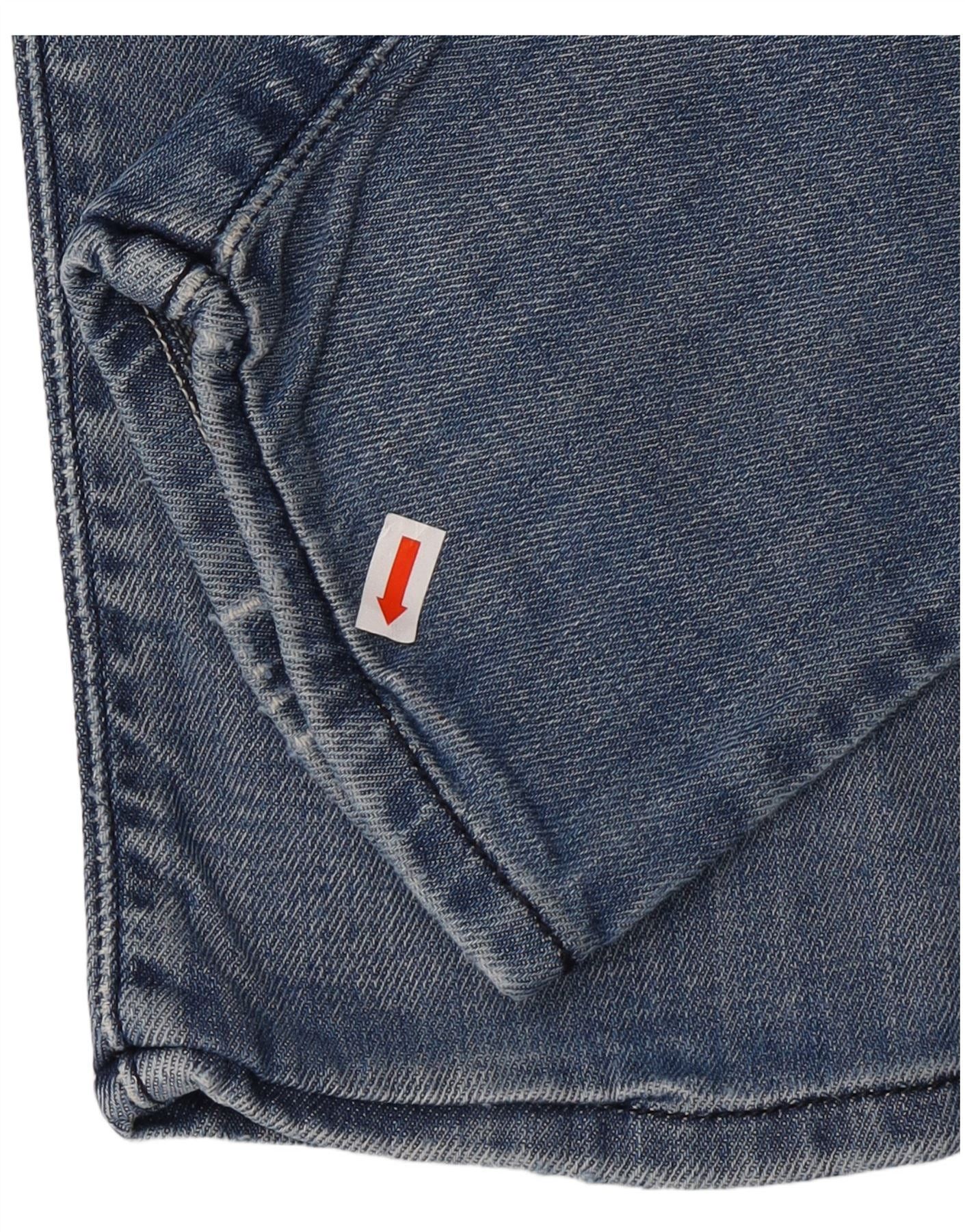 Diesel Womens Cuddy Slim Jeans W28 L34 Blue Cotton Size 42" / US 20 - 4 Thumbnail