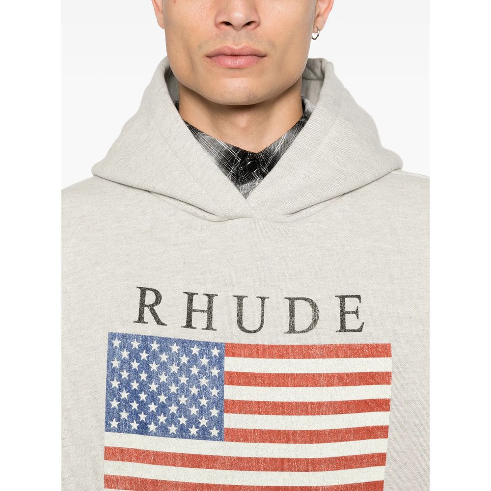 Rhude Rhude GREY Sweaters & Knitwear - Hoodies Size US XL / EU 56 / 4 - 4 Thumbnail