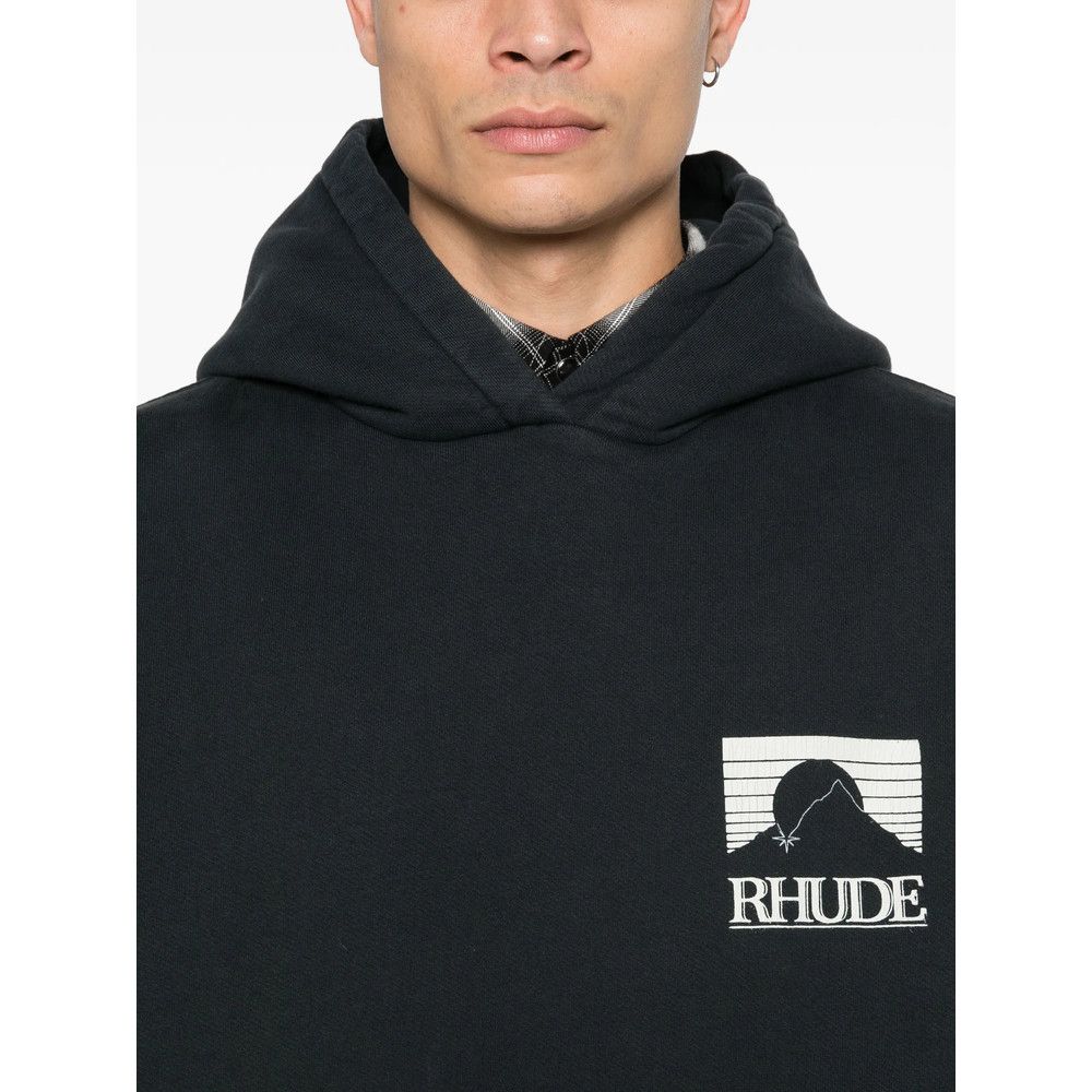 Rhude Rhude BLACK Sweaters & Knitwear - Hoodies Size US XXL / EU 58 / 5 - 4 Thumbnail