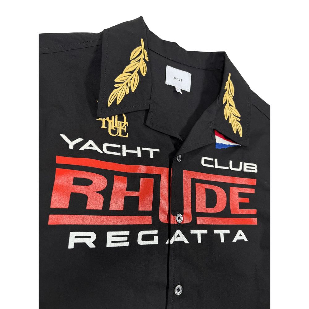 Rhude Rhude BLACK Shirts Size US M / EU 48-50 / 2 - 3 Thumbnail
