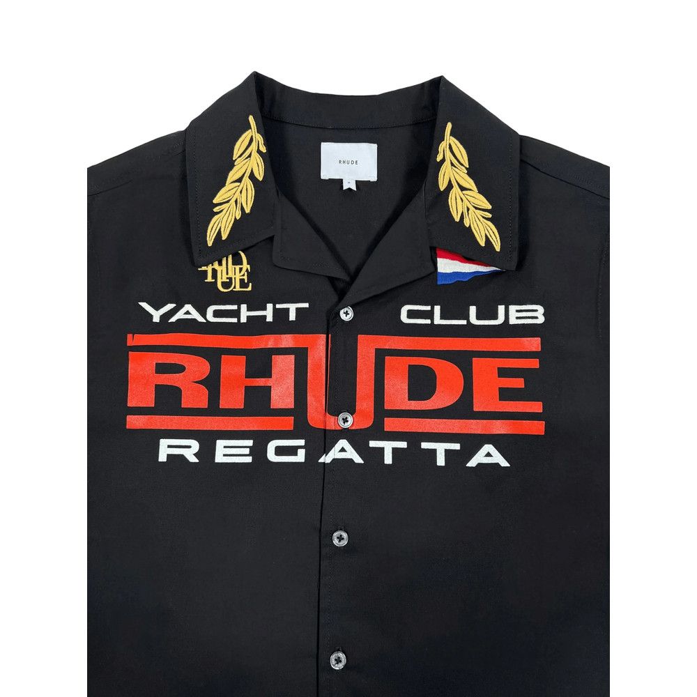 Rhude Rhude BLACK Shirts Size US M / EU 48-50 / 2 - 5 Thumbnail