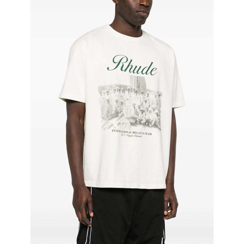 Rhude Rhude NEUTRALS T-Shirts & Vests - T-Shirts Size US XXL / EU 58 / 5 - 2 Thumbnail