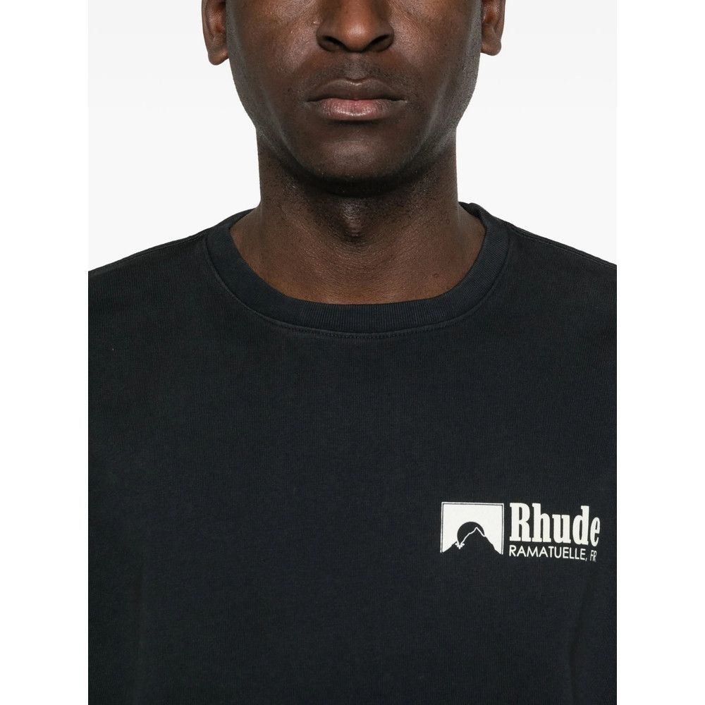 Rhude Rhude BLACK T-Shirts & Vests - T-Shirts Size US XXL / EU 58 / 5 - 3 Thumbnail