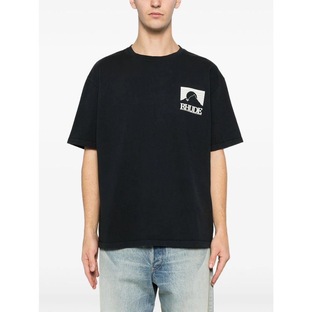 Rhude Rhude BLACK T-Shirts & Vests - T-Shirts Size US XXL / EU 58 / 5 - 5 Thumbnail