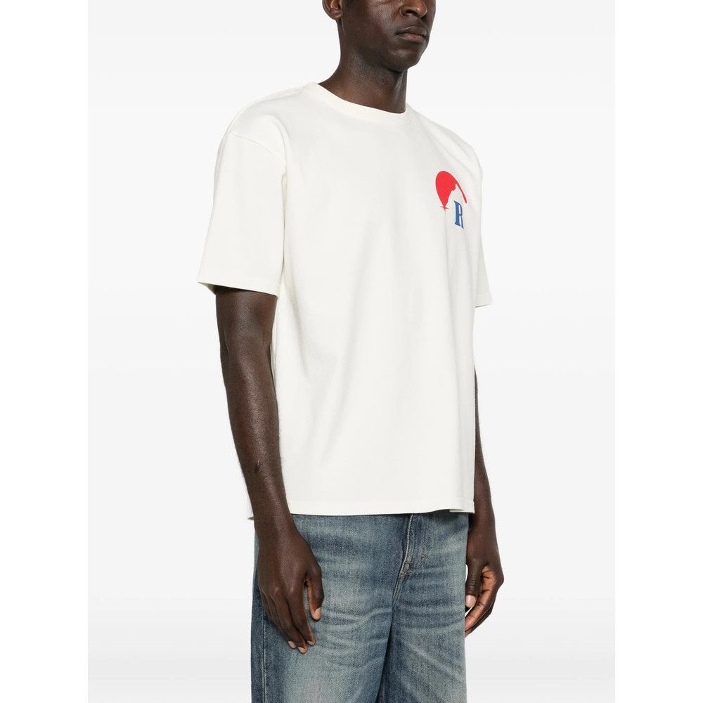 Rhude Rhude WHITE T-Shirts & Vests - T-Shirts Size US M / EU 48-50 / 2 - 2 Thumbnail