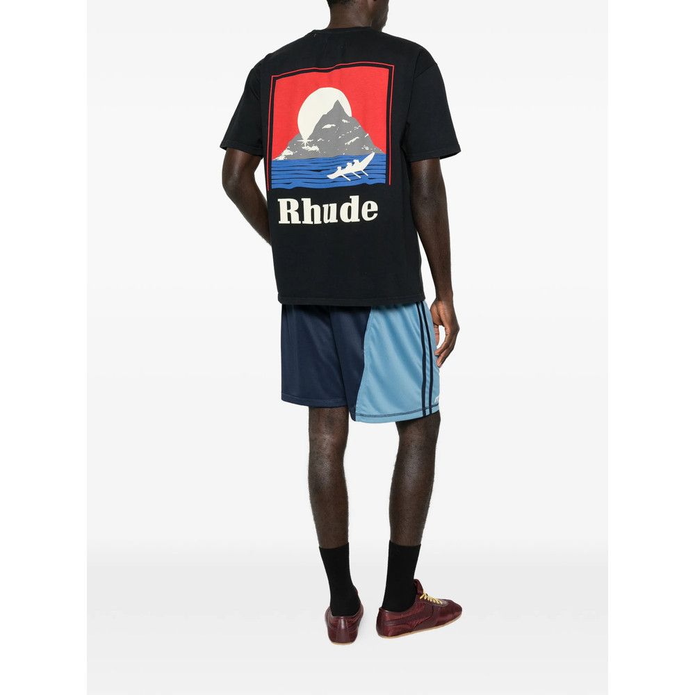 Rhude Rhude BLACK T-Shirts & Vests - T-Shirts Size US XL / EU 56 / 4 - 3 Thumbnail