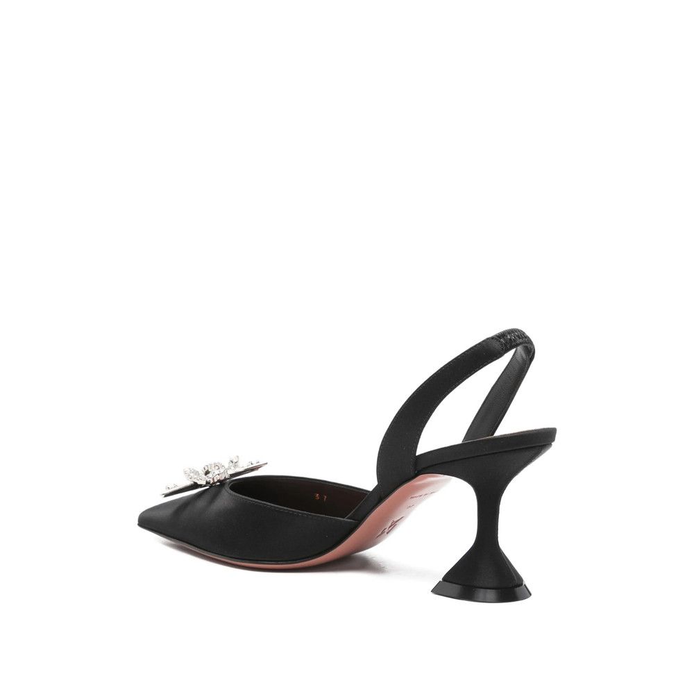 Amina Muaddi Amina Muaddi BLACK Boots Size US 8 / IT 38 - 2 Thumbnail