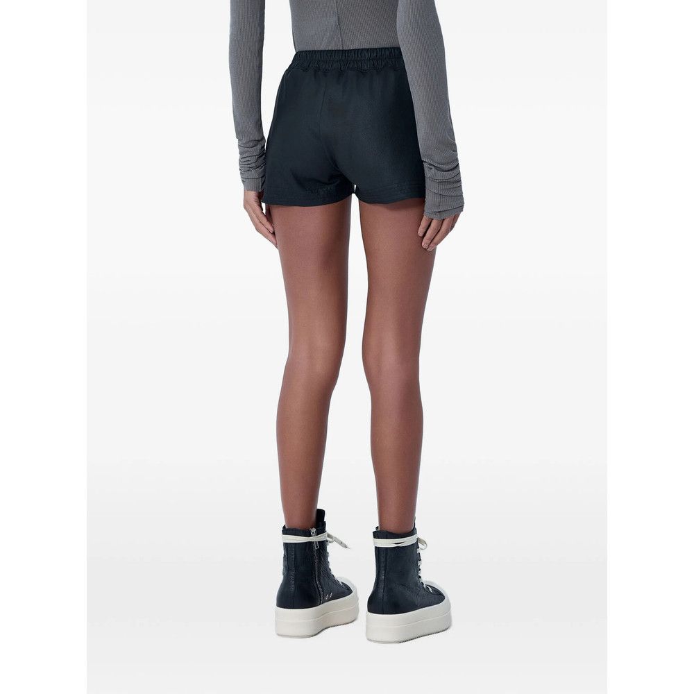 Rick Owens Rick Owens BLACK Shorts - Leather & Faux Leather Shorts Size 27" / US 4 / IT 40 - 2 Thumbnail