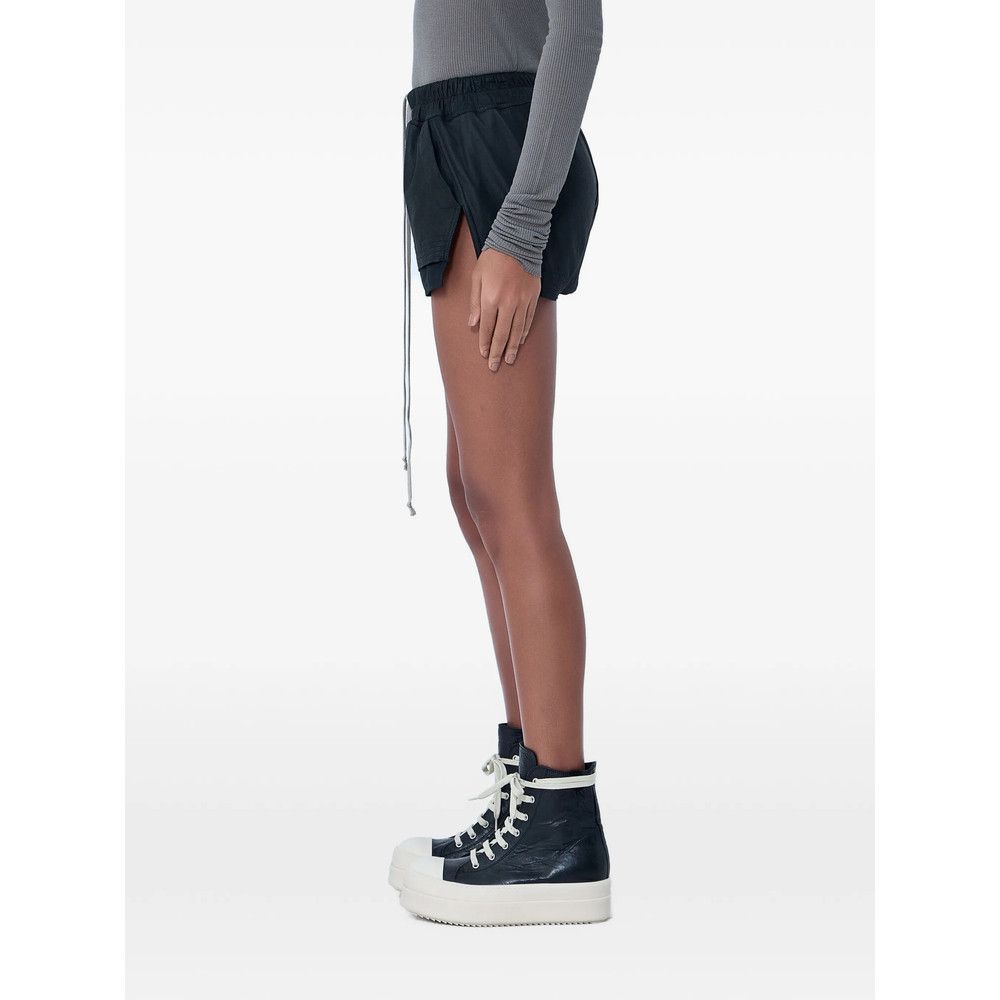 Rick Owens Rick Owens BLACK Shorts - Leather & Faux Leather Shorts Size 27" / US 4 / IT 40 - 3 Thumbnail