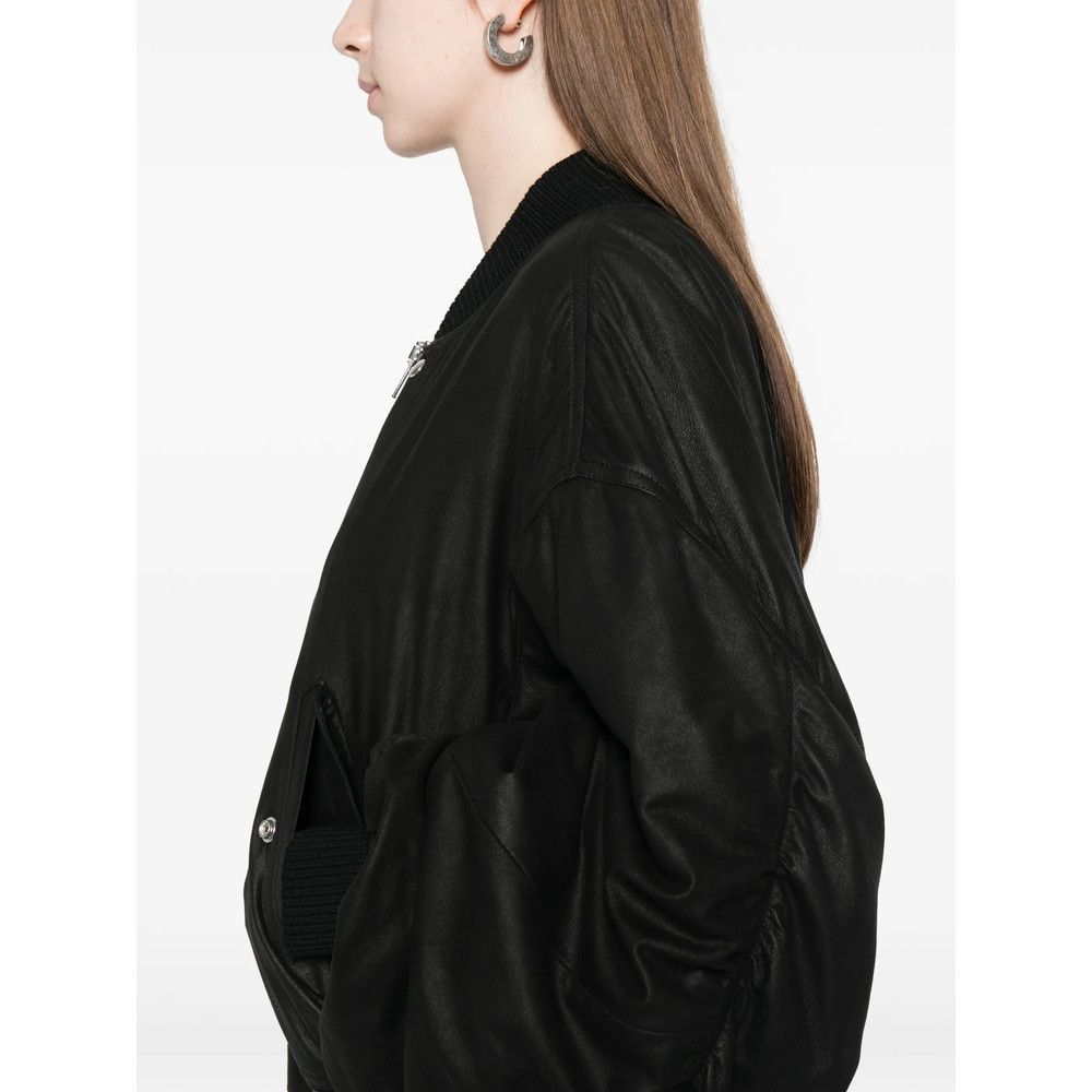 Rick Owens Rick Owens BLACK Jackets - Bomber Jackets Size XS / US 0-2 / IT 36-38 - 3 Thumbnail