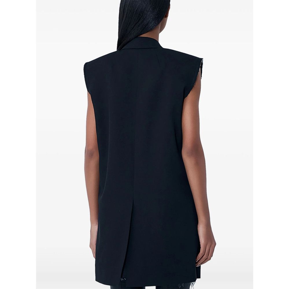 Rick Owens Rick Owens BLACK Jackets - Waistcoat & Gilets Size M / US 6-8 / IT 42-44 - 3 Thumbnail