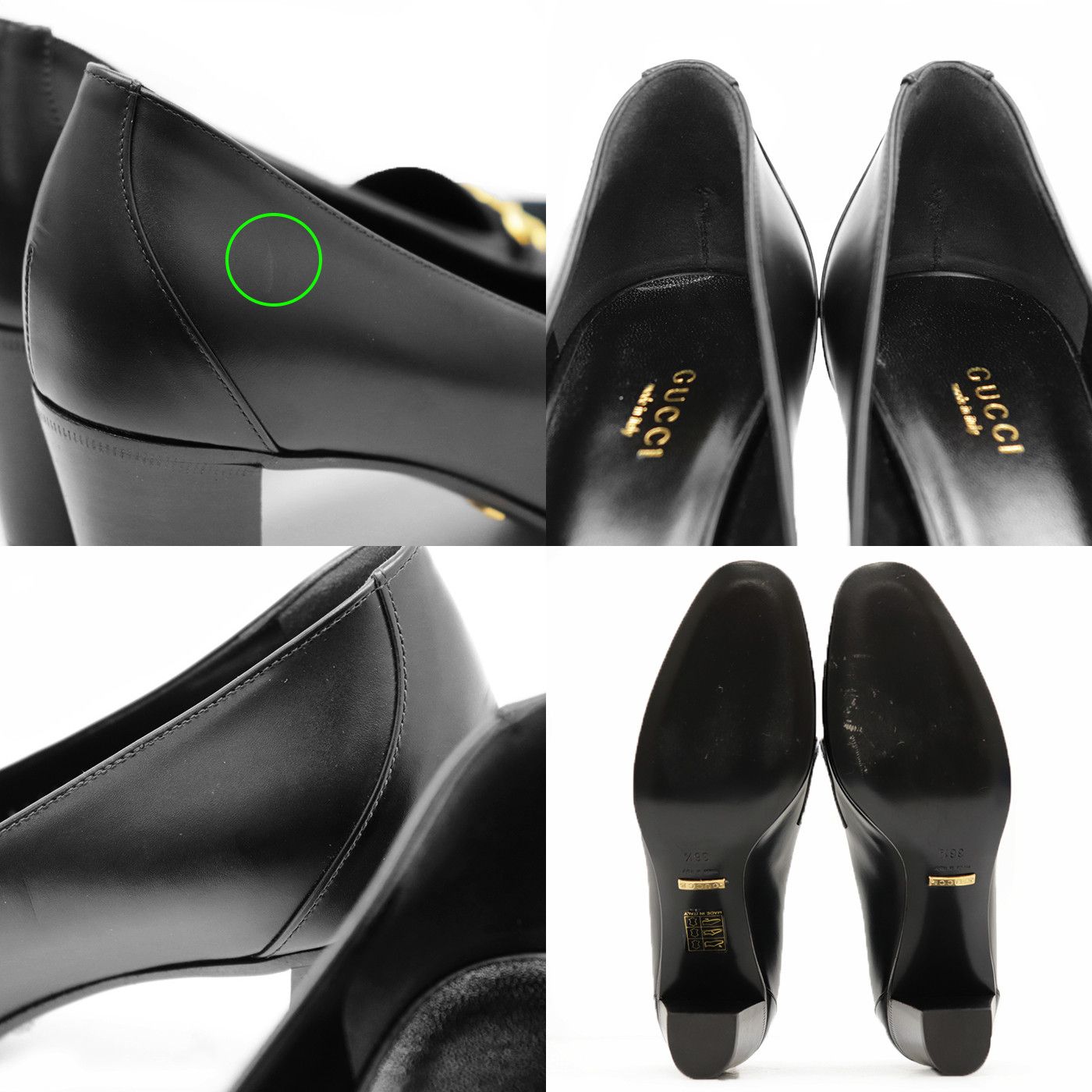 Gucci Gucci Gucci Horsebit Suede Leather Pumps Leather Shoes DUTY FREE for USA Size ONE SIZE - 8 Thumbnail