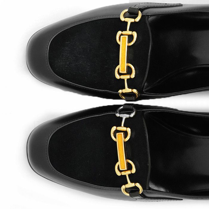 Gucci Gucci Gucci Horsebit Suede Leather Pumps Leather Shoes DUTY FREE for USA Size ONE SIZE - 11 Thumbnail