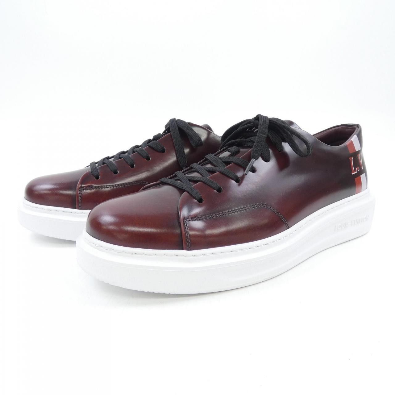 Louis Vuitton Louis Vuitton Louis Vuitton Beverly Hills Line Sneakers Leather Shoes DUTY FREE for USA Size ONE SIZE - 3 Thumbnail