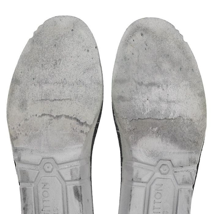 Louis Vuitton Louis Vuitton Louis Vuitton Run Away Monogram Leather Suede Mesh Sneakers Textile Shoes DUTY FREE for USA Size ONE SIZE - 8 Thumbnail