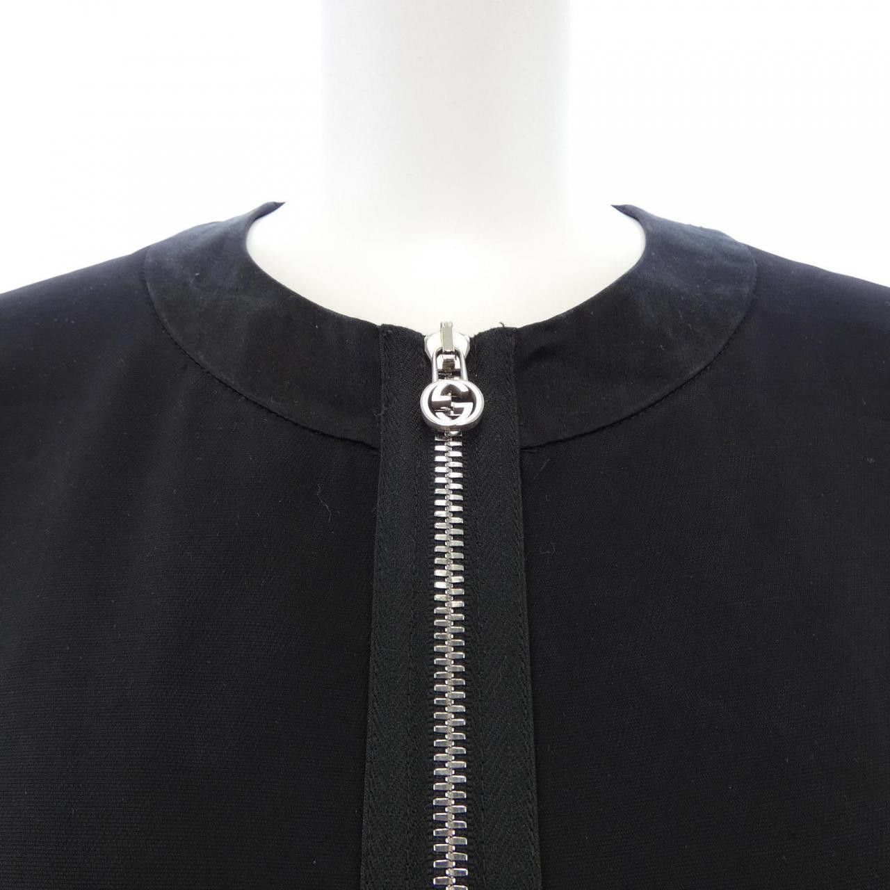 Gucci Gucci Gucci 697441 ZAJG6 Silk Blend Dress Textile Dresses 697441 ZAJG6 DUTY FREE for USA Size ONE SIZE - 6 Thumbnail