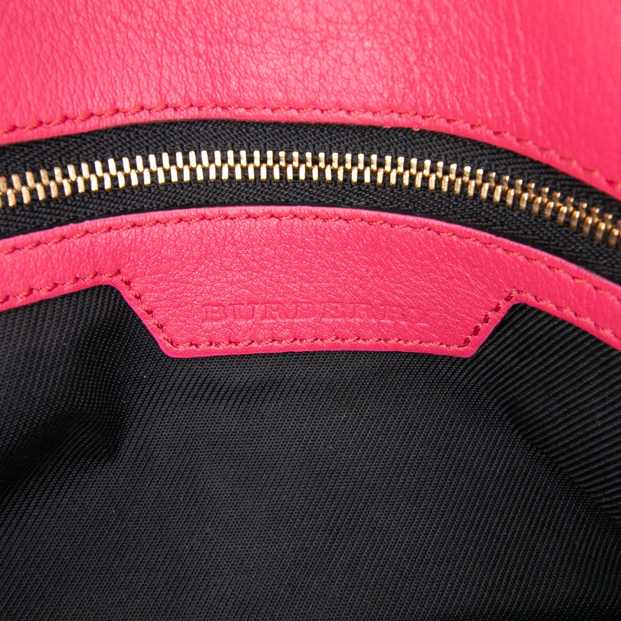 Burberry Haymarket Check Canvas Leah Crossbody Size ONE SIZE - 5 Thumbnail