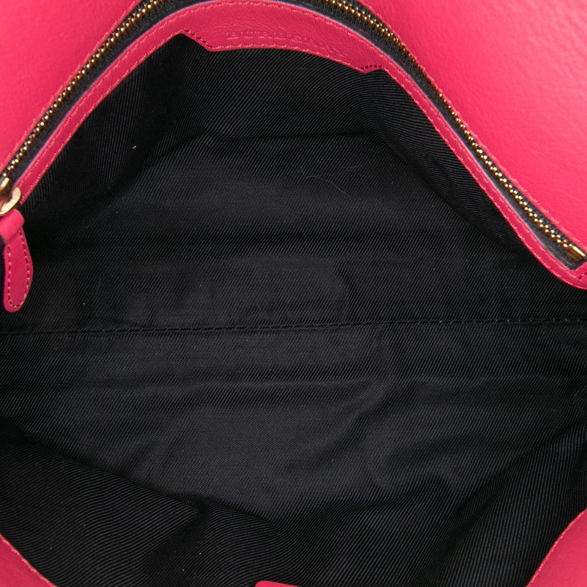 Burberry Haymarket Check Canvas Leah Crossbody Size ONE SIZE - 4 Thumbnail