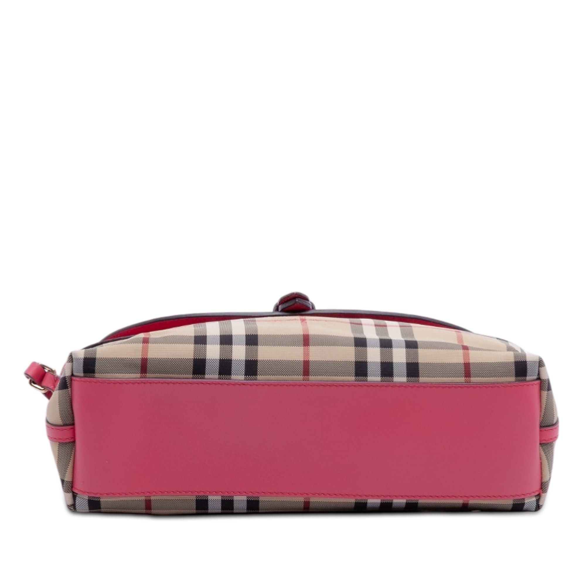 Burberry Haymarket Check Canvas Leah Crossbody Size ONE SIZE - 3 Thumbnail