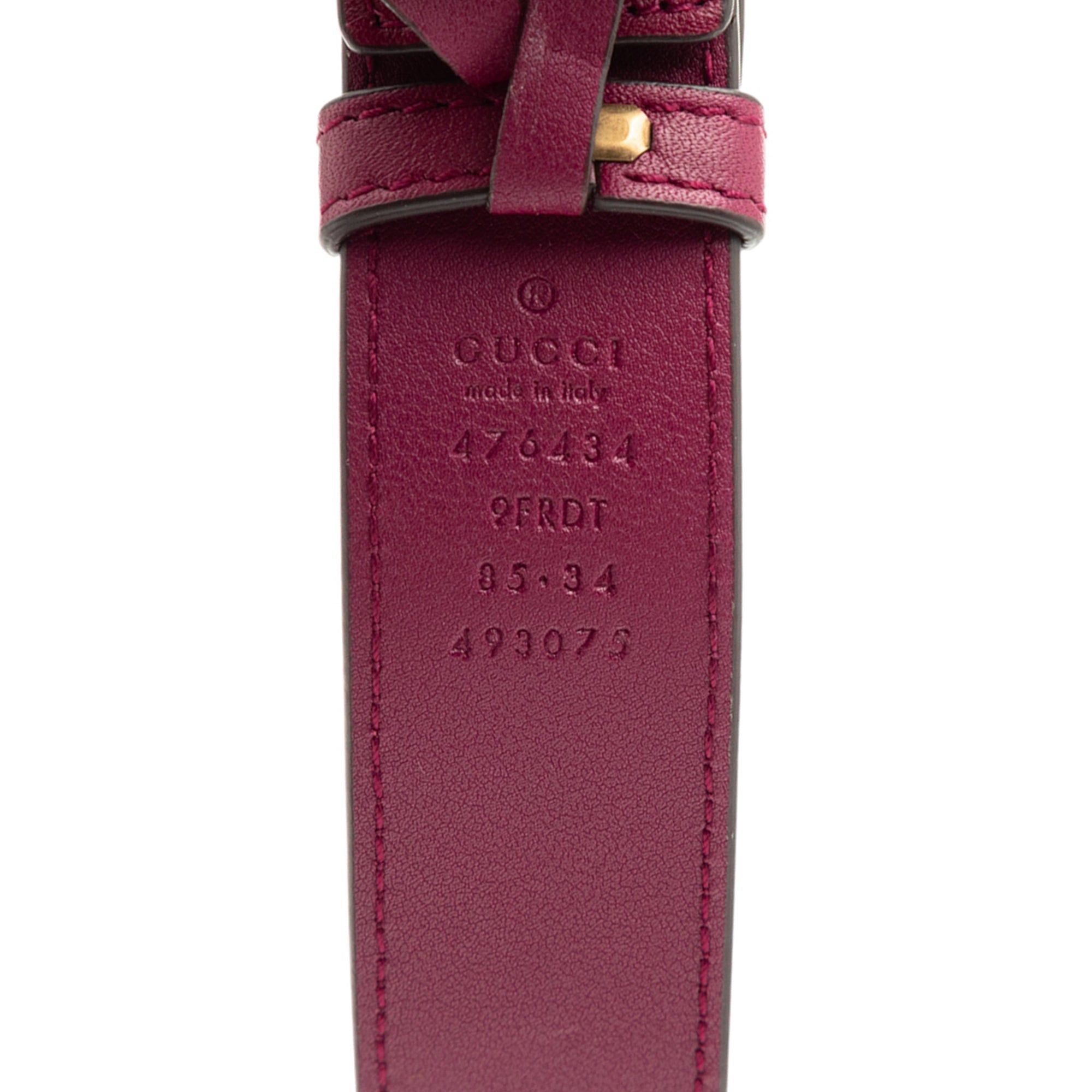 Gucci GG Marmont Matelasse Velvet Belt Bag Size ONE SIZE - 7 Thumbnail