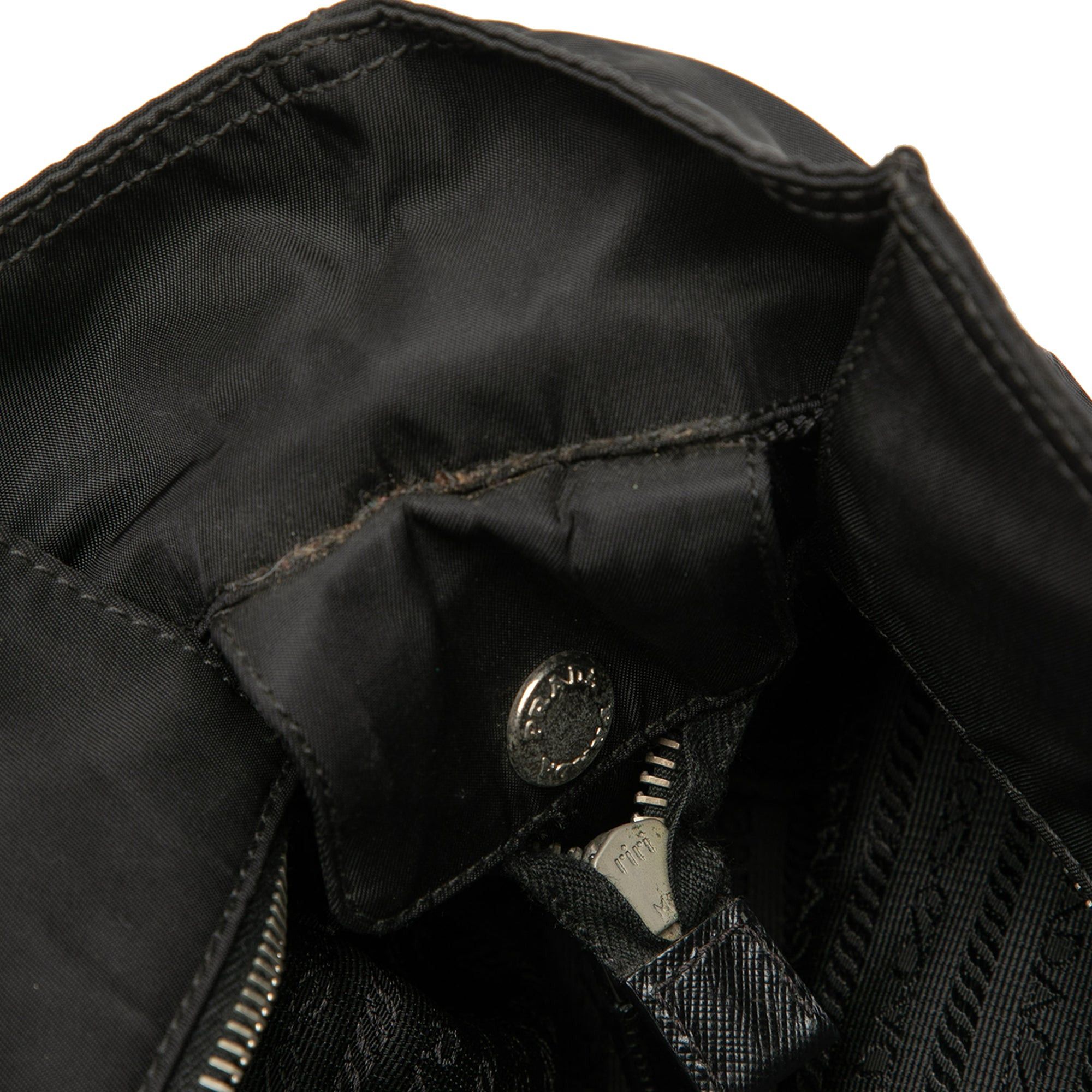 Prada Saffiano Trimmed Tessuto Tote Size ONE SIZE - 8 Thumbnail