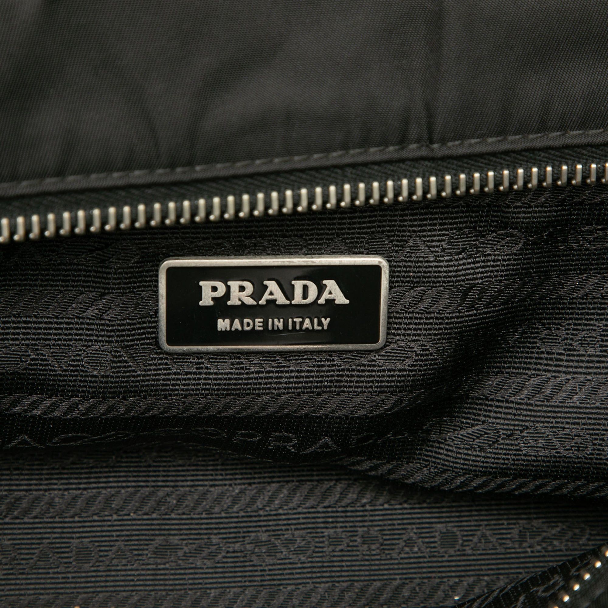Prada Saffiano Trimmed Tessuto Tote Size ONE SIZE - 6 Thumbnail