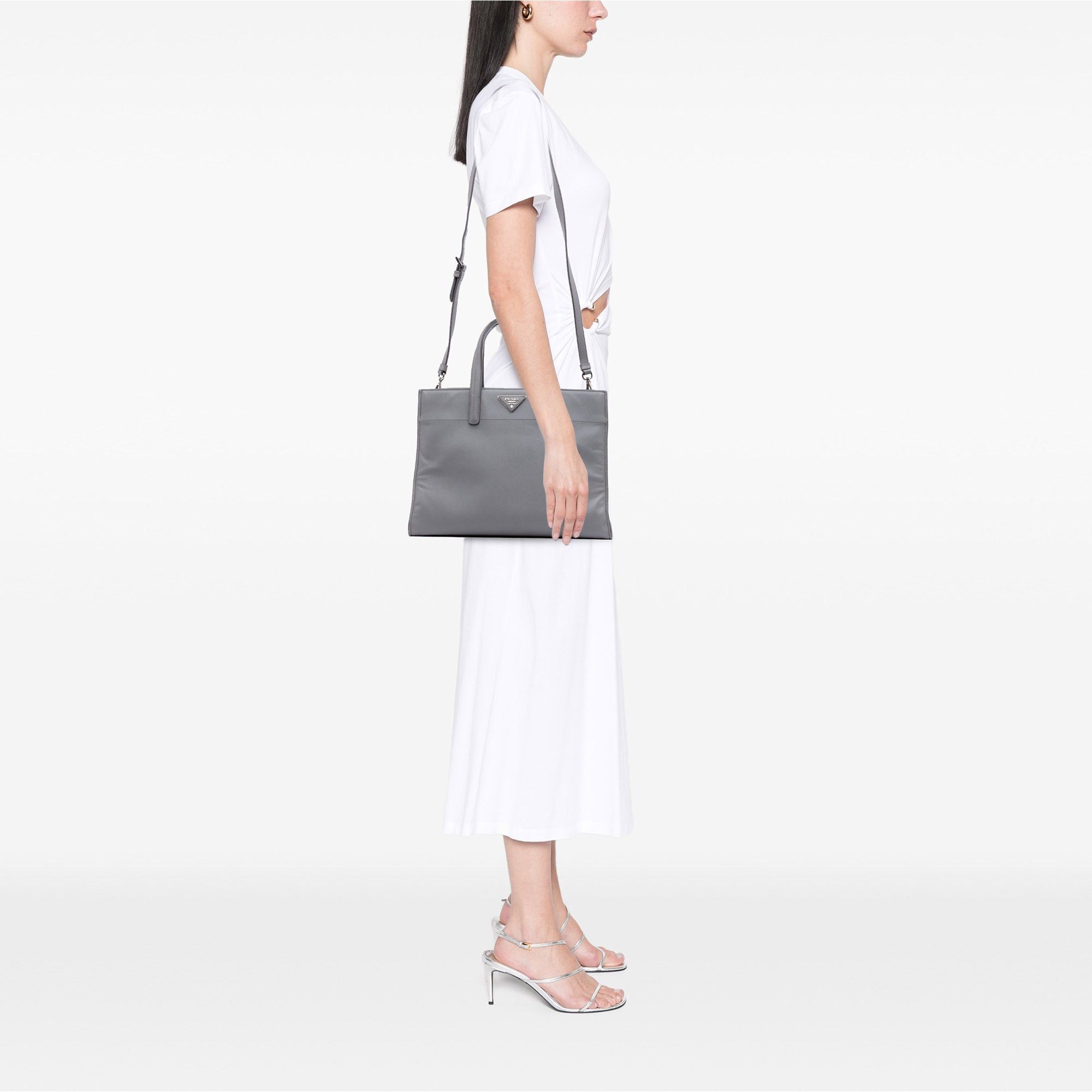 Prada Saffiano Soft Triple Pocket Tote Size ONE SIZE - 12 Thumbnail