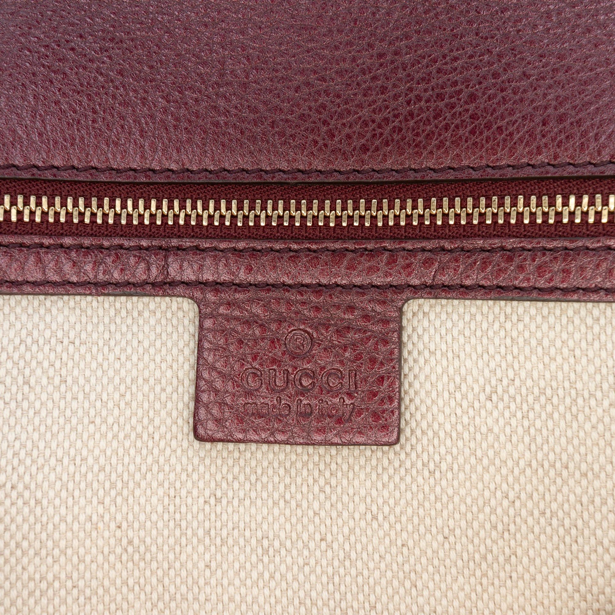Gucci Metallic Leather Soho Disco Clutch Size ONE SIZE - 5 Thumbnail