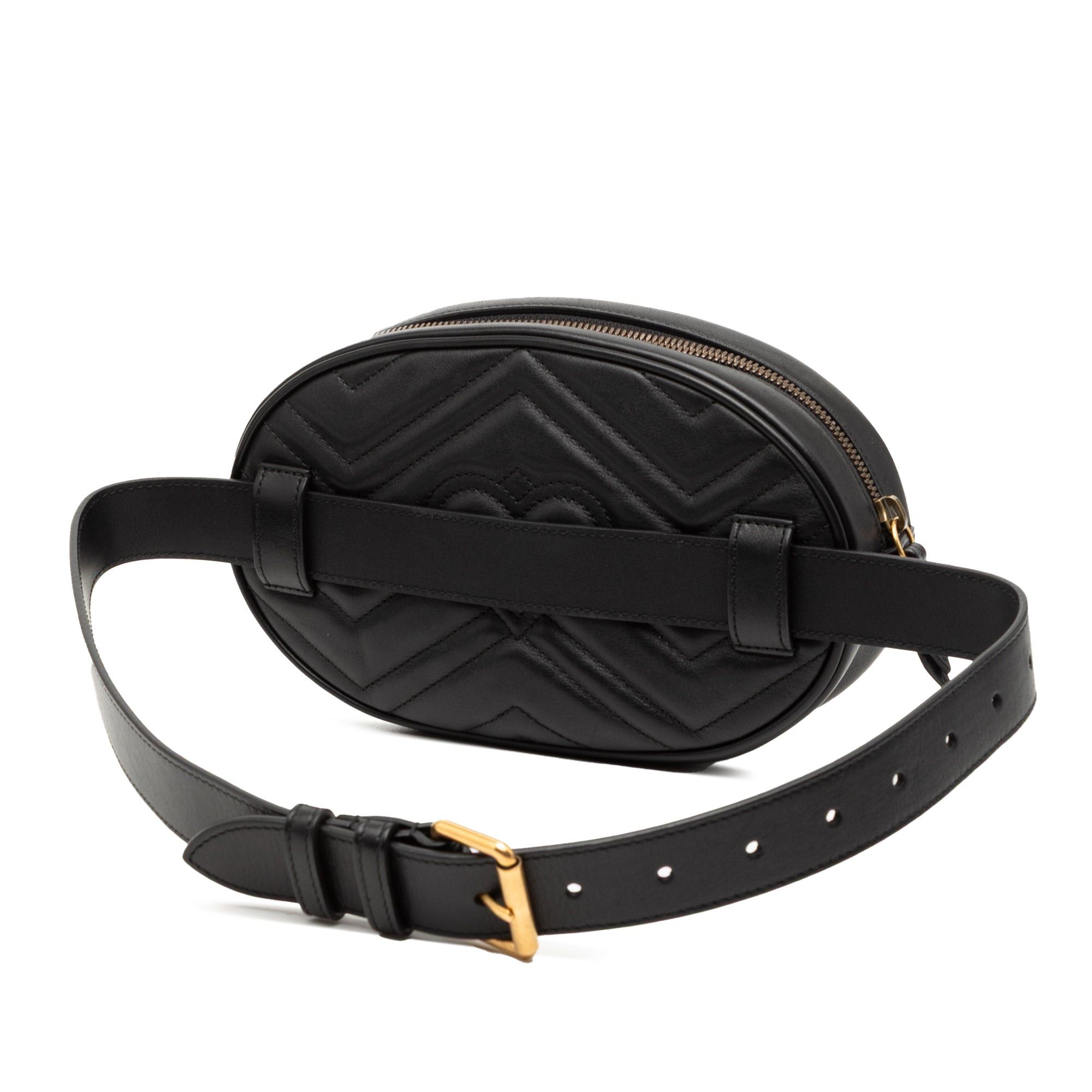 Gucci GG Marmont Matelasse Leather Belt Bag Size ONE SIZE - 2 Thumbnail