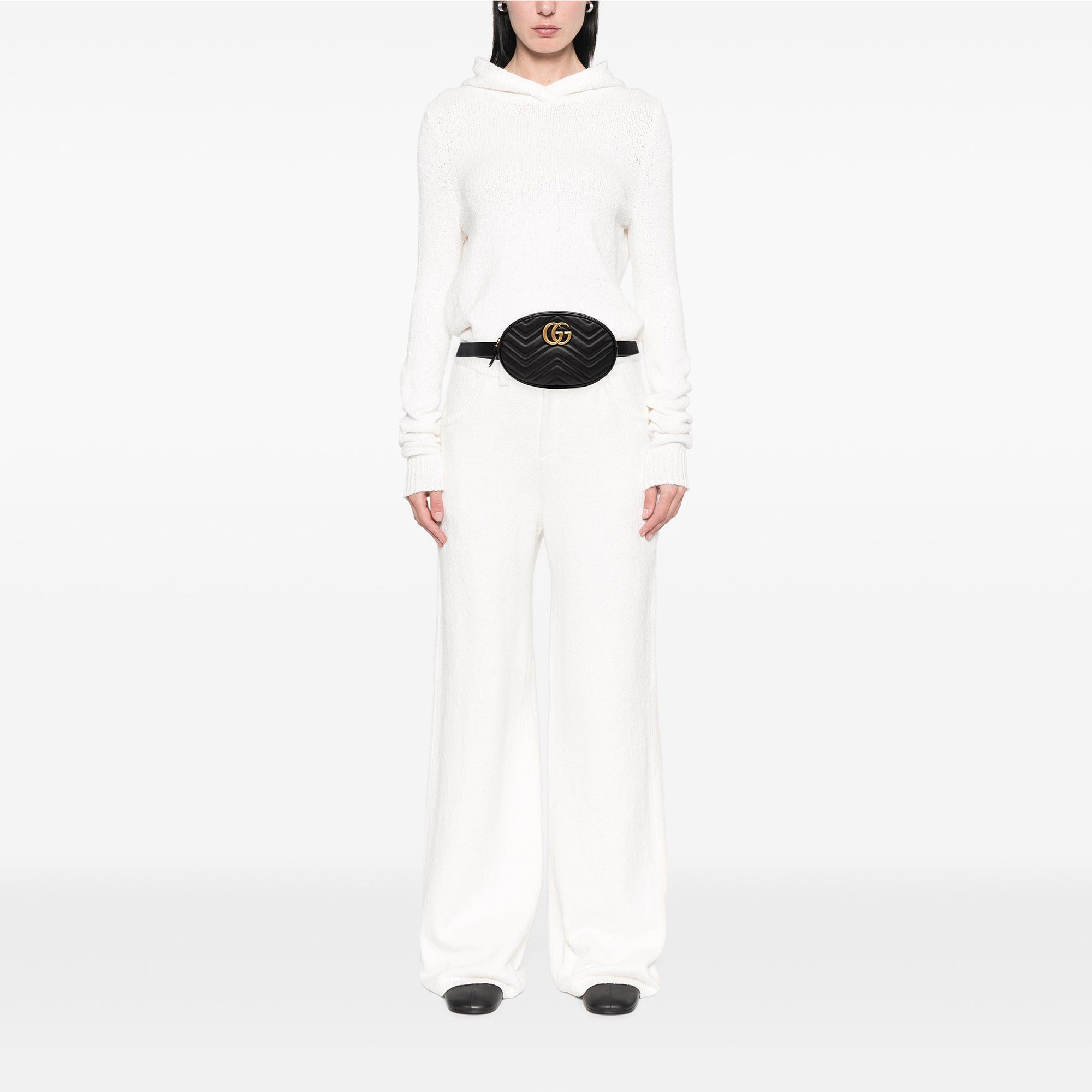 Gucci GG Marmont Matelasse Leather Belt Bag Size ONE SIZE - 8 Thumbnail