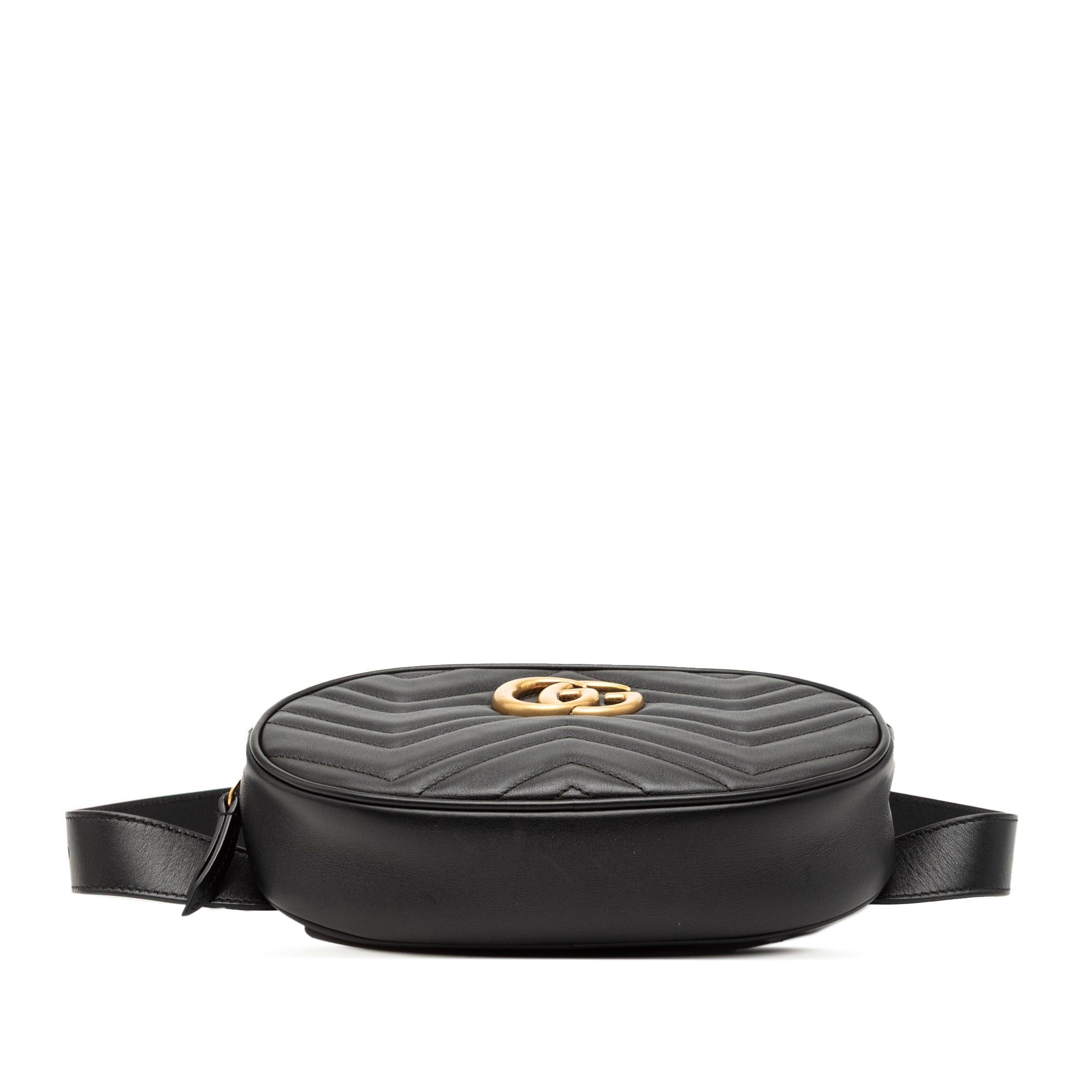 Gucci GG Marmont Matelasse Leather Belt Bag Size ONE SIZE - 3 Thumbnail
