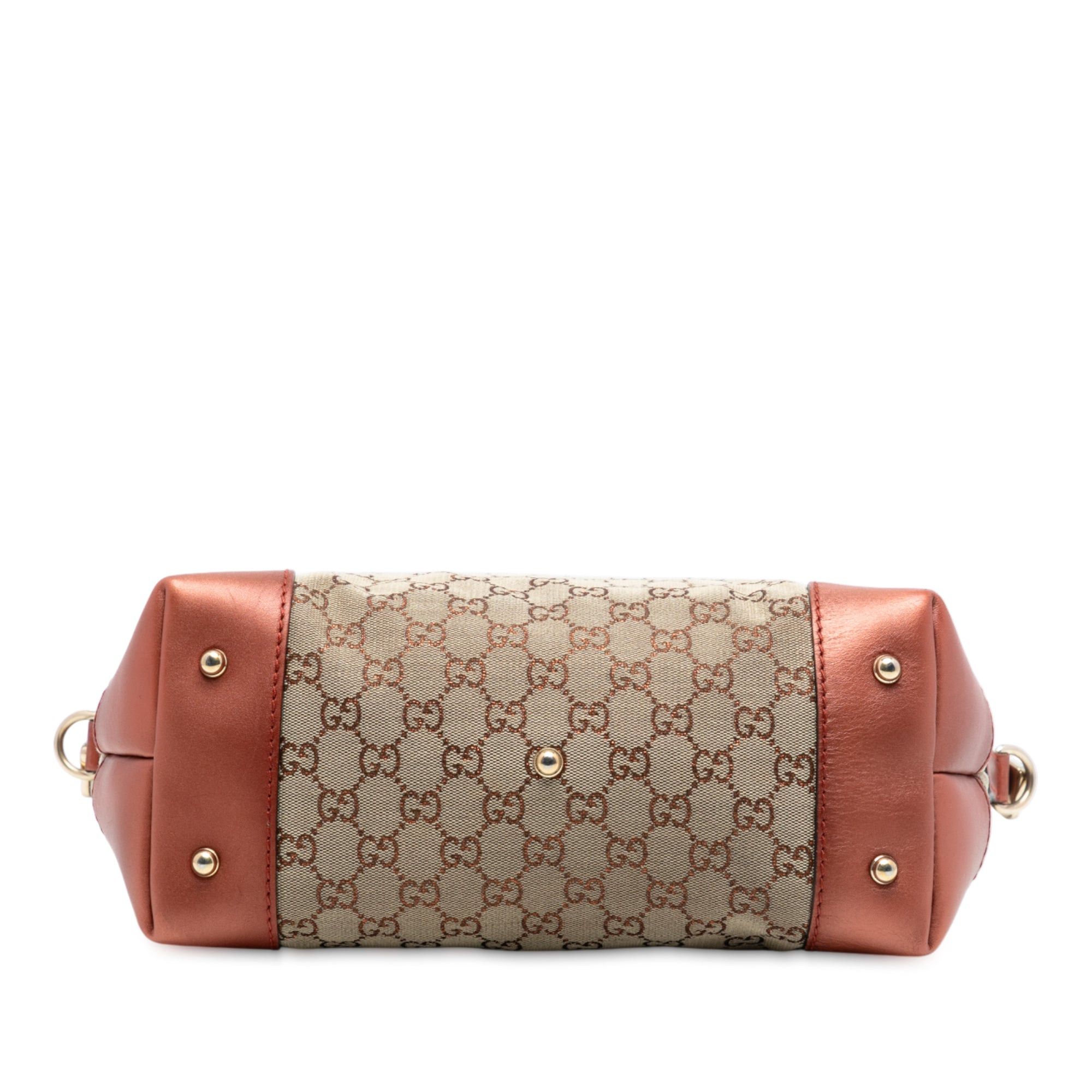 Gucci GG Canvas Heart Bit Satchel Size ONE SIZE - 3 Thumbnail