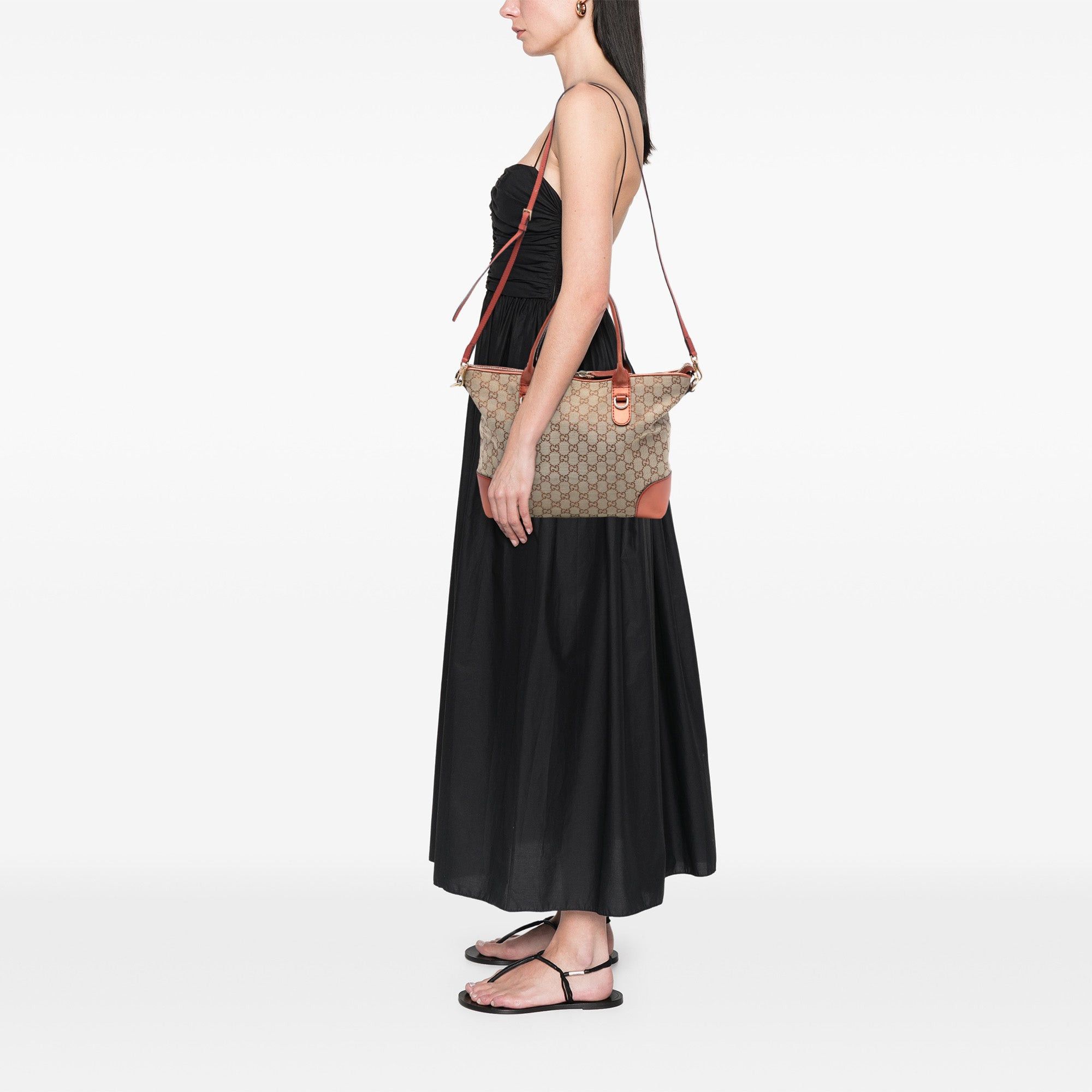 Gucci GG Canvas Heart Bit Satchel Size ONE SIZE - 7 Thumbnail