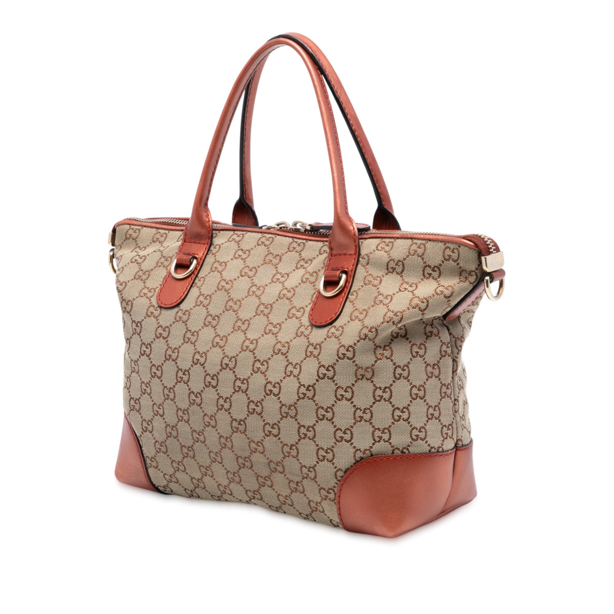 Gucci GG Canvas Heart Bit Satchel Size ONE SIZE - 2 Thumbnail