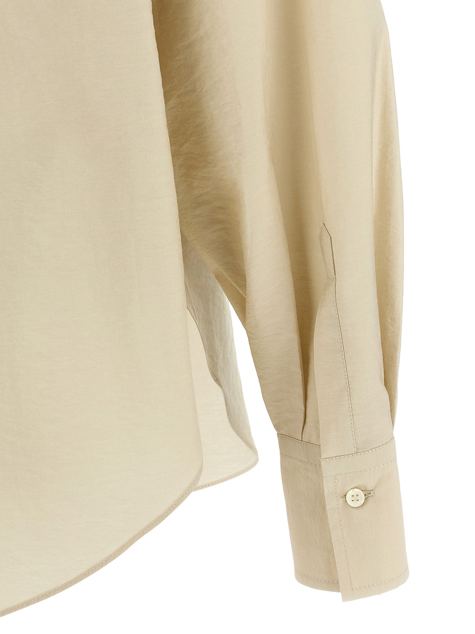 Brunello Cucinelli Sequin Embroidery Shirt Size M / US 6-8 / IT 42-44 - 4 Thumbnail