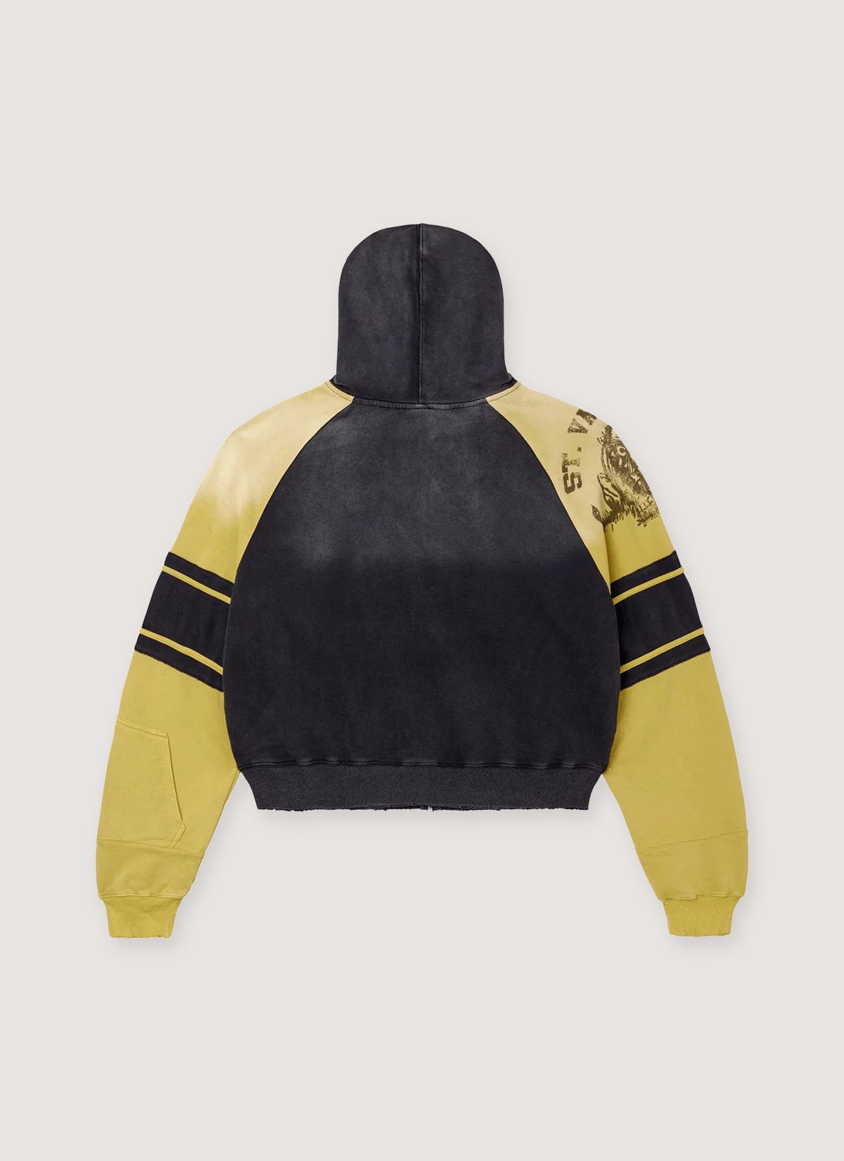 Vale Forever Lethal Zip Up Sweatshirt Yellow Black Size US M / EU 48-50 / 2 - 2 Thumbnail