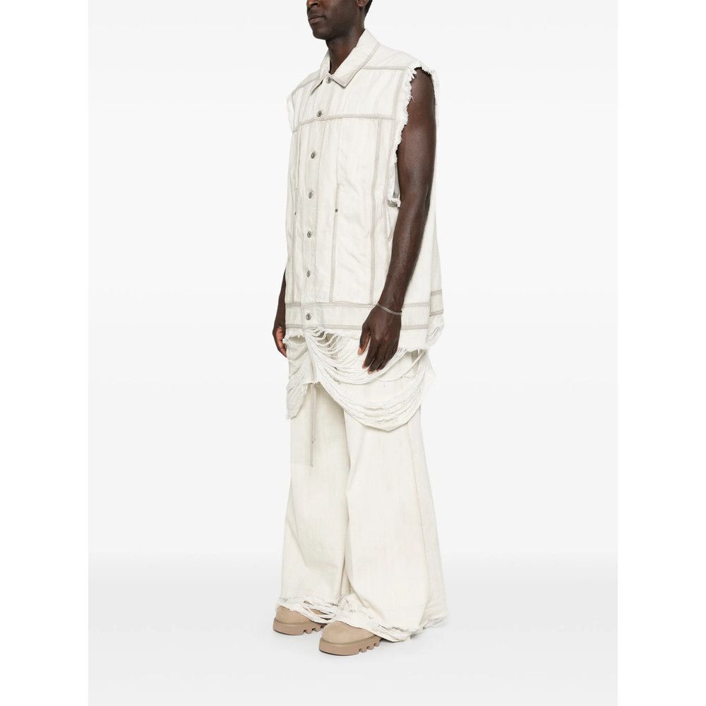 Rick Owens Rick Owens NEUTRALS Jackets - Waistcoats & Gilets Size US M / EU 48-50 / 2 - 4 Thumbnail