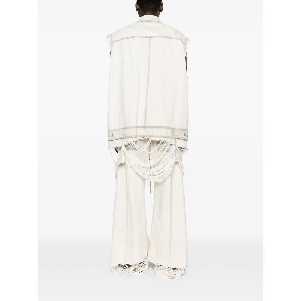 Rick Owens Rick Owens NEUTRALS Jackets - Waistcoats & Gilets Size US M / EU 48-50 / 2 - 5 Thumbnail