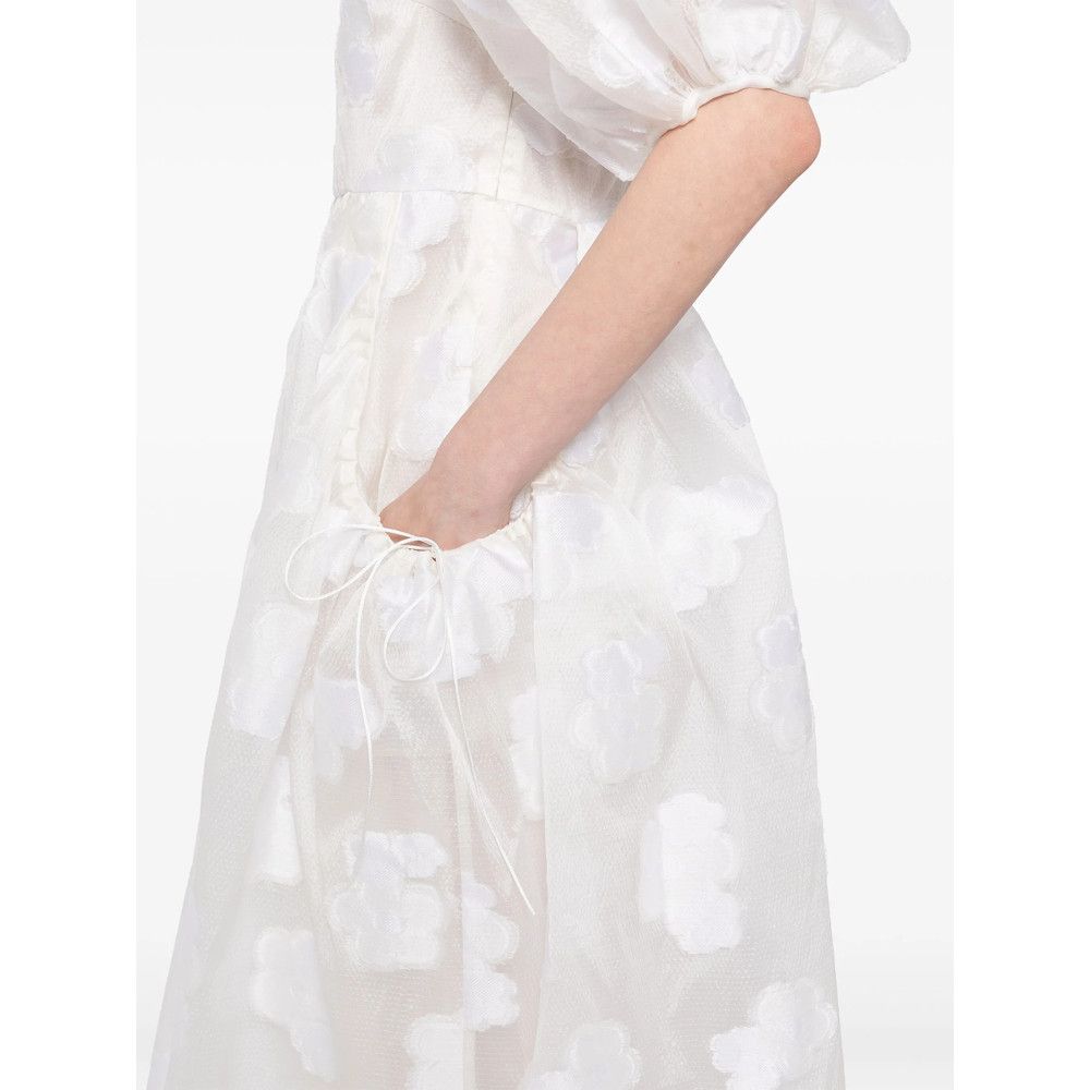 Cecilie Bahnsen Cecilie Bahnsen WHITE Dresses - Day Dresses Size L / US 10 / IT 46 - 2 Thumbnail