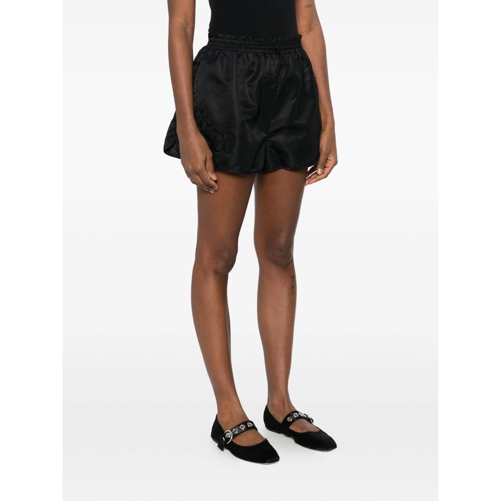 Cecilie Bahnsen Cecilie Bahnsen BLACK Shorts - Short Shorts Size 30" / US 8 / IT 44 - 4 Thumbnail
