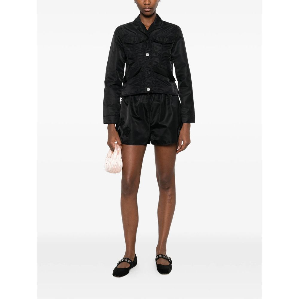 Cecilie Bahnsen Cecilie Bahnsen BLACK Shorts - Short Shorts Size 30" / US 8 / IT 44 - 3 Thumbnail