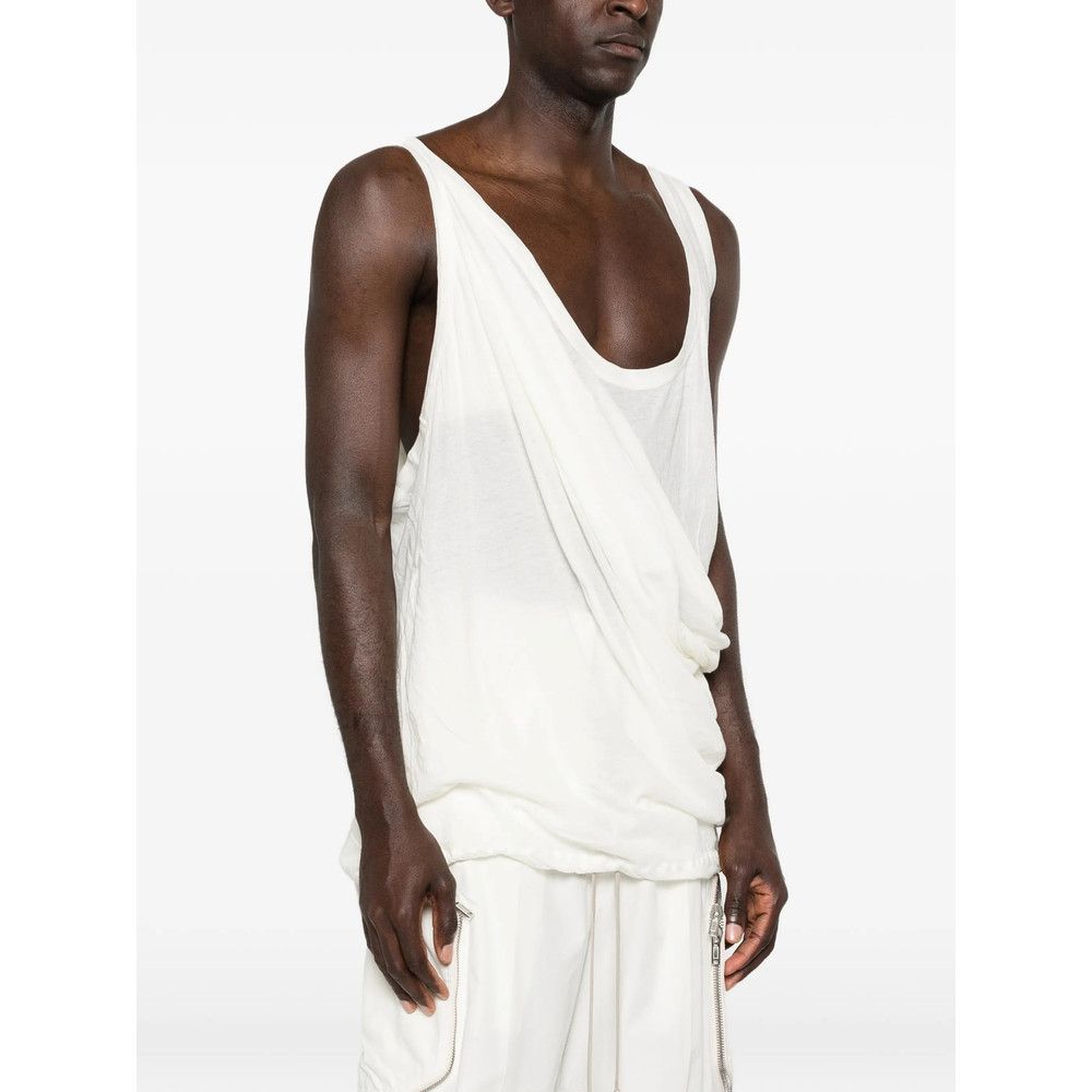 Rick Owens Rick Owens WHITE T-Shirts & Vests - Vests & Tanks Size US M / EU 48-50 / 2 - 2 Thumbnail