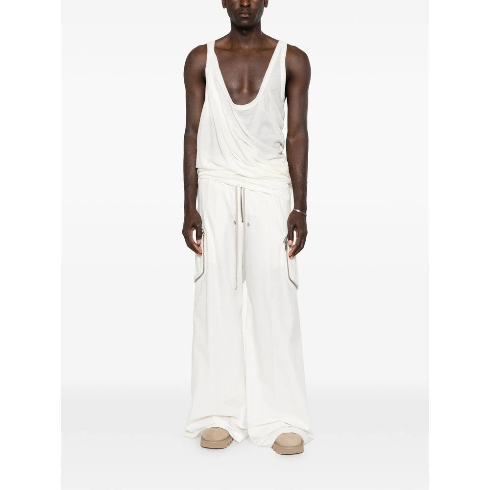 Rick Owens Rick Owens WHITE T-Shirts & Vests - Vests & Tanks Size US M / EU 48-50 / 2 - 4 Thumbnail