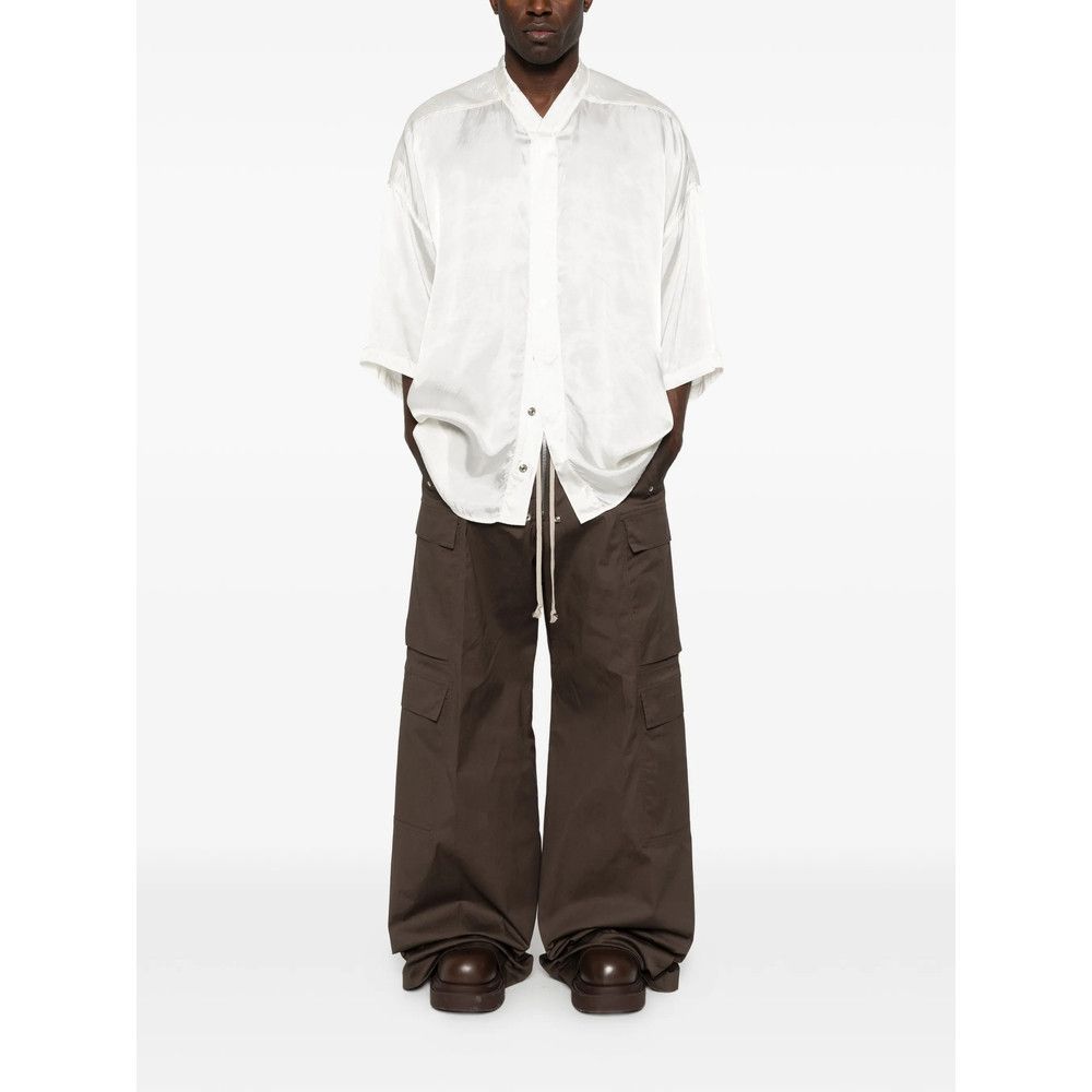 Rick Owens Rick Owens WHITE Shirts Size US L / EU 52-54 / 3 - 3 Thumbnail
