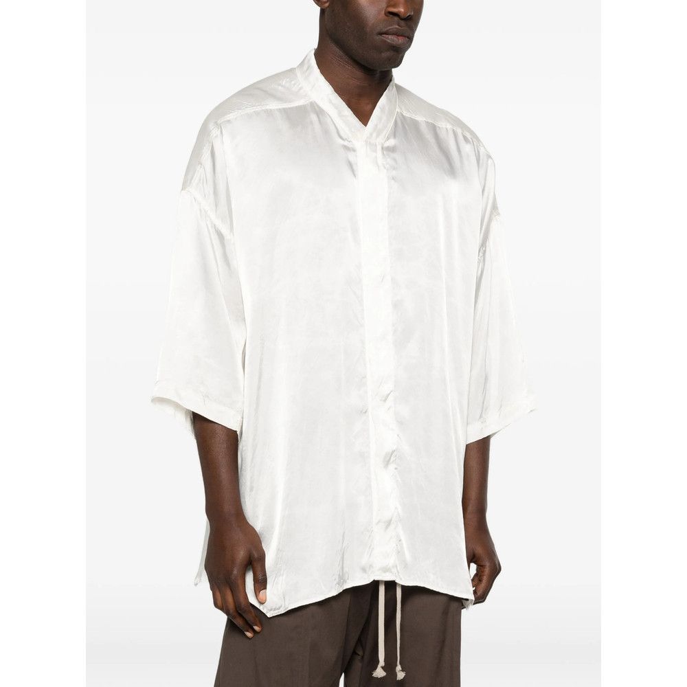 Rick Owens Rick Owens WHITE Shirts Size US L / EU 52-54 / 3 - 4 Thumbnail