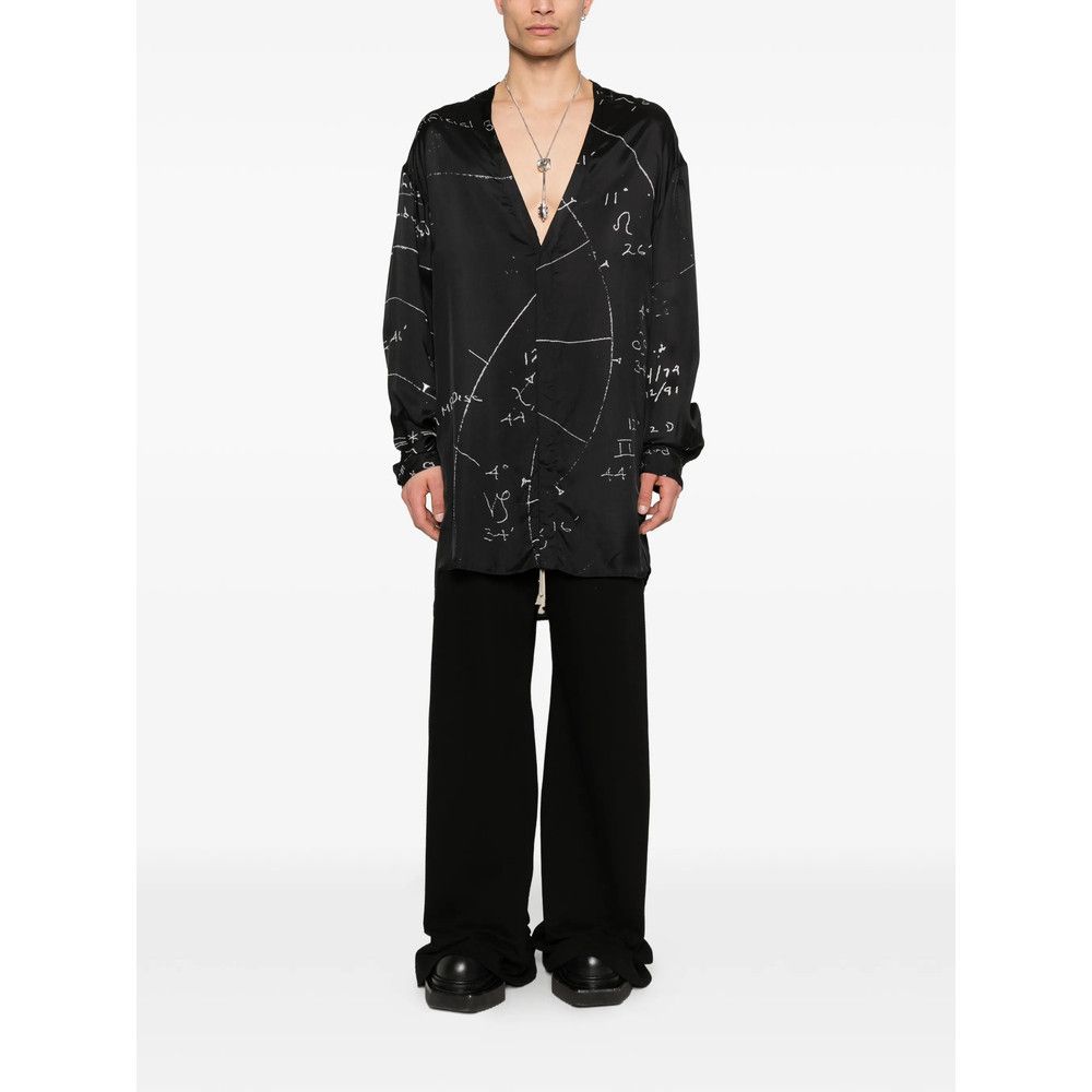 Rick Owens Rick Owens BLACK Shirts Size US S / EU 44-46 / 1 - 2 Thumbnail