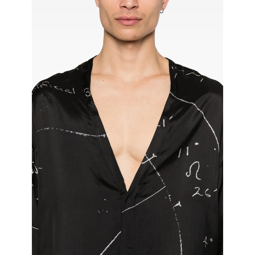 Rick Owens Rick Owens BLACK Shirts Size US S / EU 44-46 / 1 - 3 Thumbnail